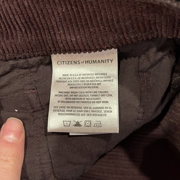 Citizen’s of Humanity Olivia Jean in Raisin - Picture 5 of 6